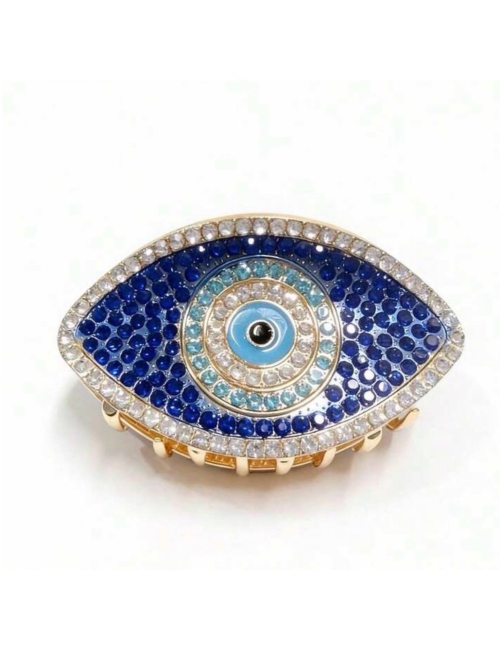 NWT ⚜️🧿⚜️ Piper K Evil Eye Enamel Hair Claw Clip